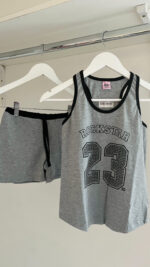 PIJAMA ROCKSTAR BIANCA SECRETA GRIS