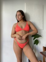 BIKINI LALI CORAL FLUOR - Praga - Imagen 4