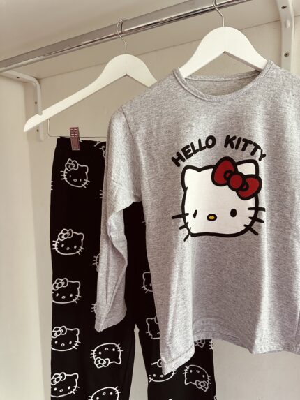 Pijama niña HELLO KITTY - Negro