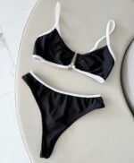 Bikini CAPRI BI BLANCO NEGRO - By - Imagen 2