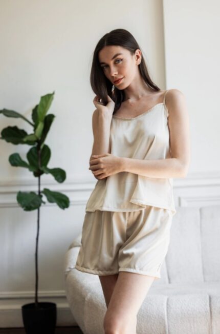 Pijama MALENA NATURAL - Wop