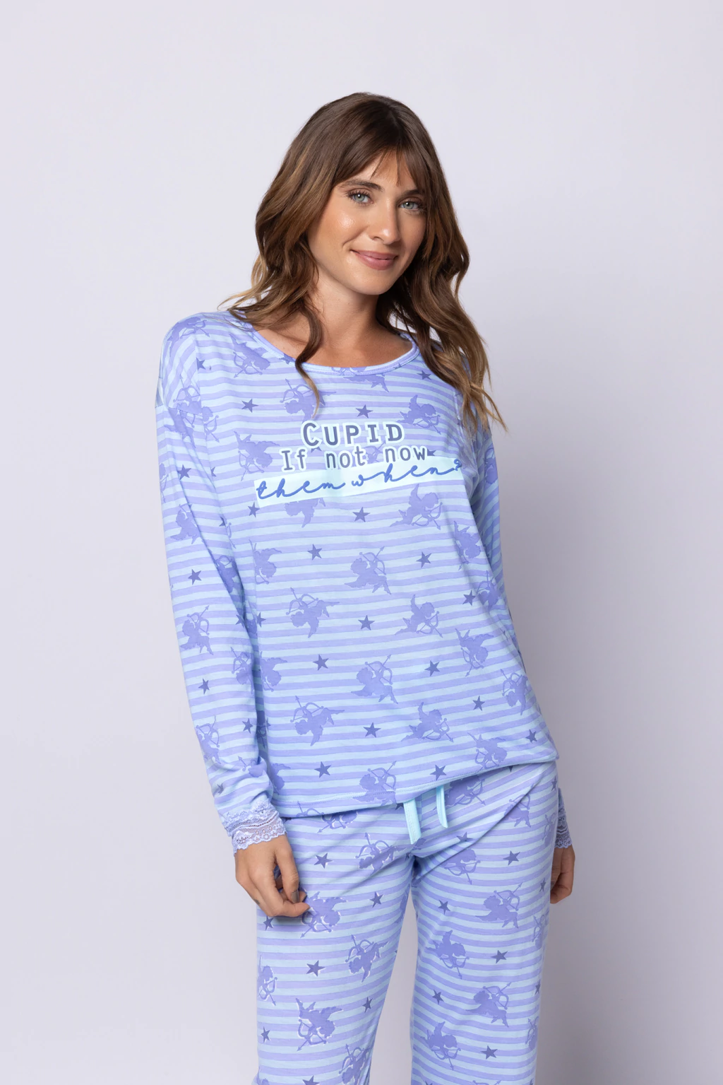 IMG_2028 Pijama CUPIDO LAVANDA - So Pink - Imagen 1