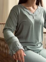 Pijama ARIADNA VERDE - Bianca Secreta - Imagen 2