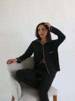 Pijama LUISA NEGRO - Praga - Imagen 4