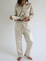 Pijama SATEN CHAMPANGE - Praga - Imagen 2