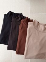 POLERA MORLEY DE ALGODÓN CON FRISA (talle 1 al 5) - Imagen 2