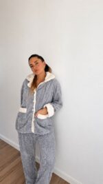 Pijama CAMISERO POLAR - Praga - Imagen 2