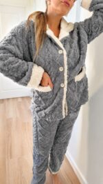 Pijama CAMISERO POLAR - Praga - Imagen 4