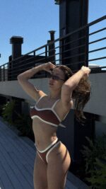 Bikini MILA CHOCO Y NATURAL - Praga - Imagen 4