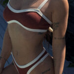 Bikini MILA CHOCO Y NATURAL - Praga